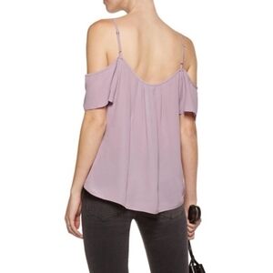 Joie Adorlee cold shoulder SILK top